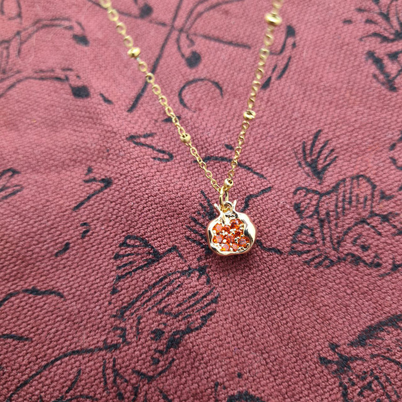 Pomegranate Necklace