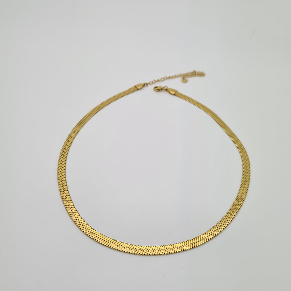 Timless gold necklace - Yalda Concept Store Persan