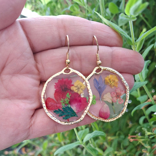 Whispering Petals Earrings - Yalda Concept Store Persan