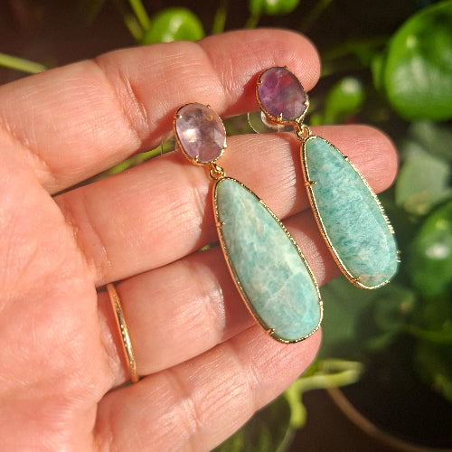 Persian Natural Stone Earrings