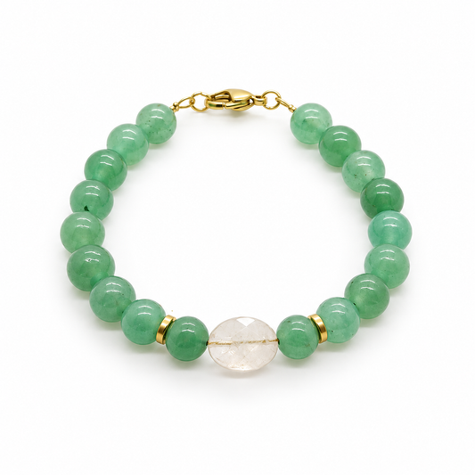 Rose Quartz Oasis Bracelet - Yalda Concept Store Persan