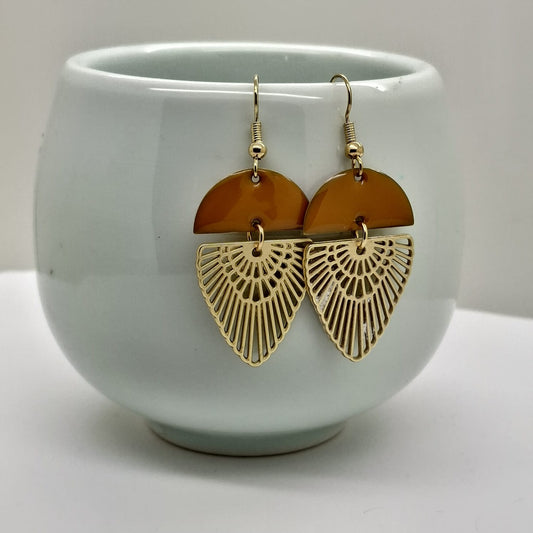 Mustard Earrings