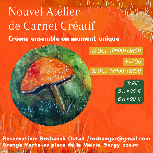 Atelier Carnet Créative Octobre