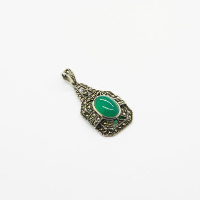 Green Agate Pendant