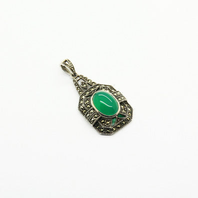 Green Agate Pendant