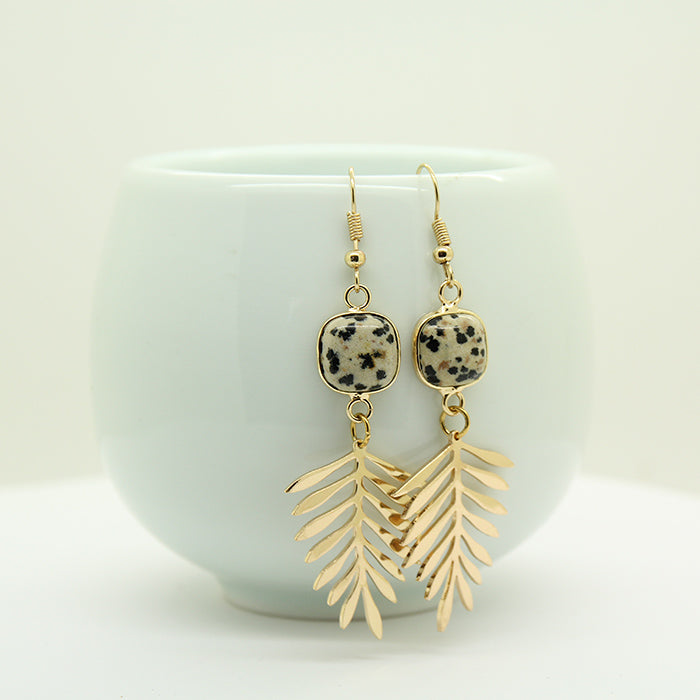 Gold Leaf Earrings