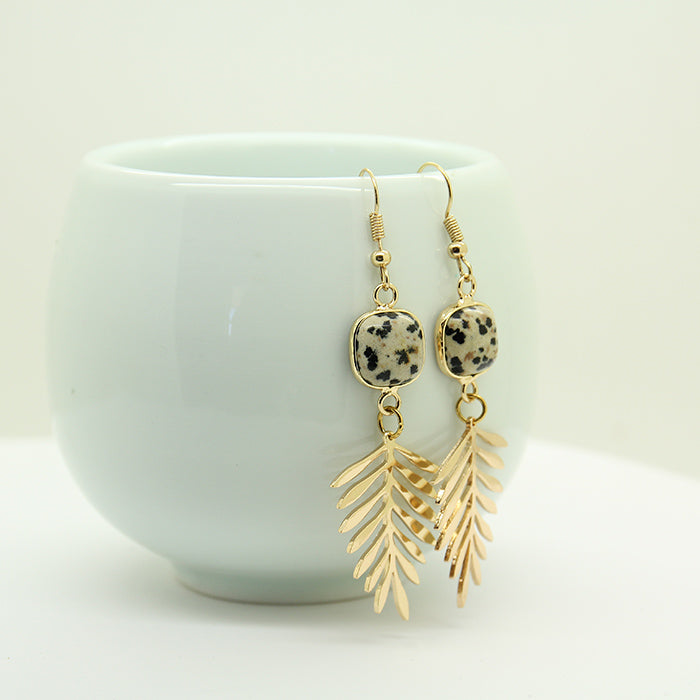 Gold Leaf Earrings