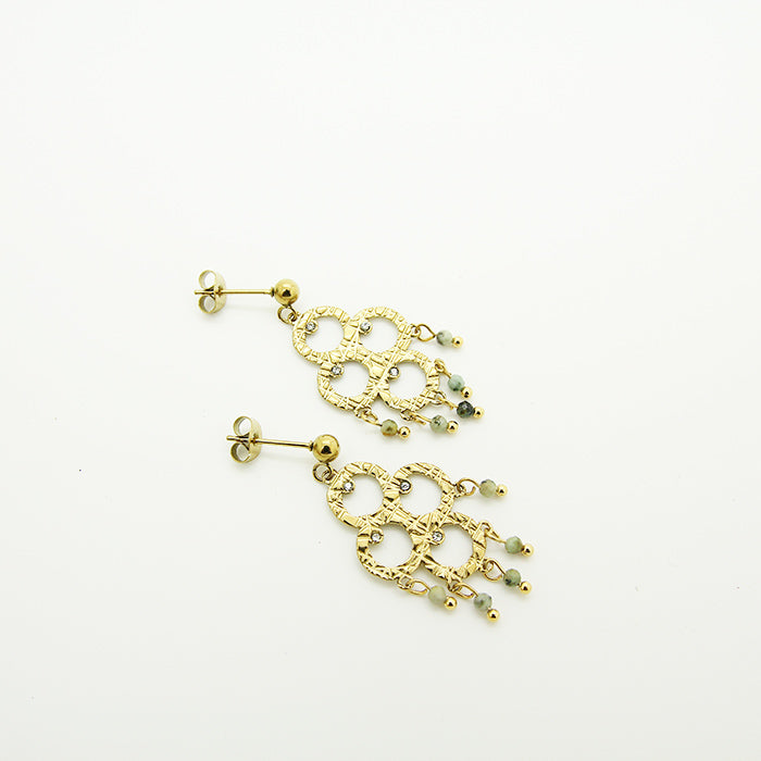 Silk Blossom Earrings