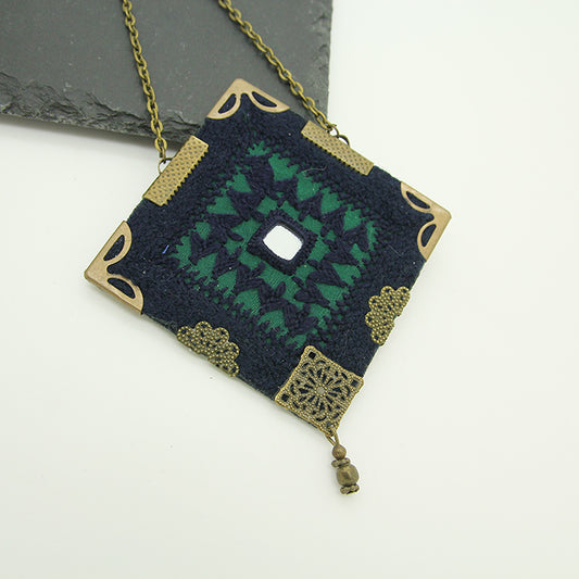Embroidered Necklace