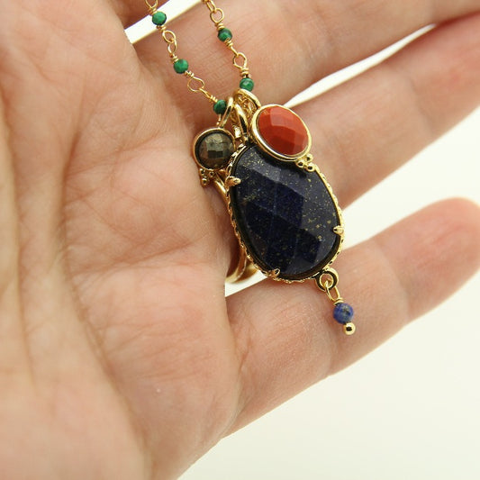 Lapis Lazuli stone Necklace