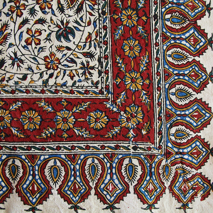 Ghalamkar Tablecloth, 120x120 cm