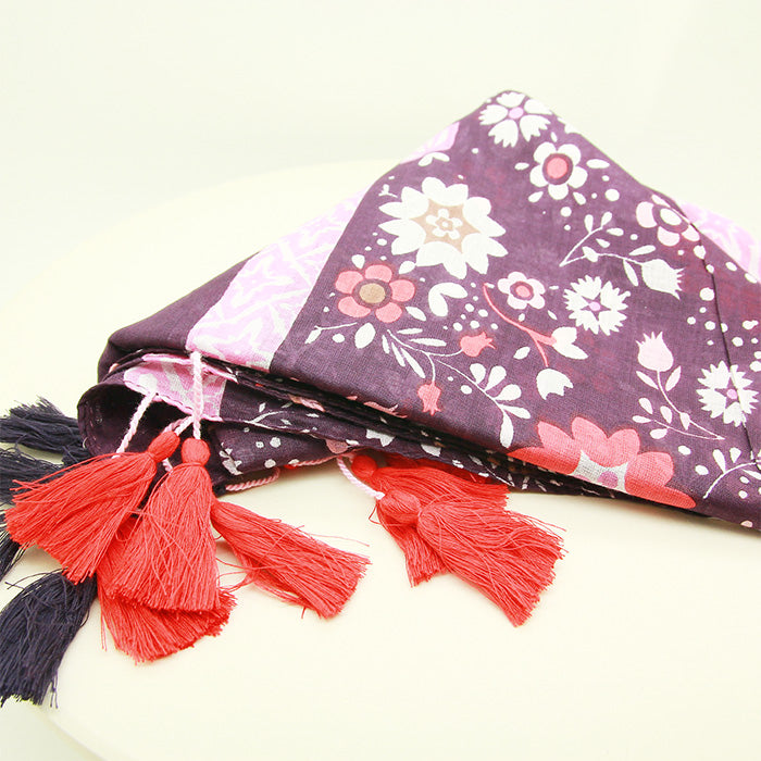 Persian flowers Wrap, 100% Cotton