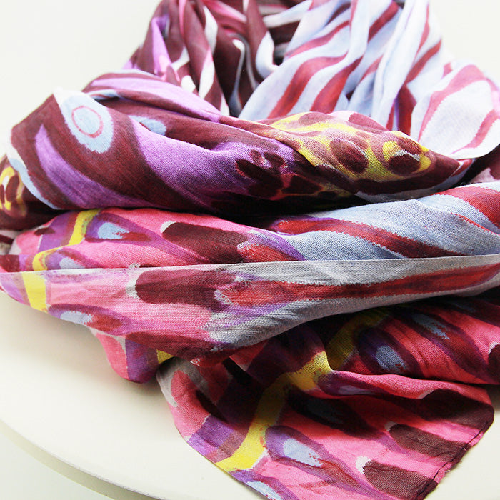 Persian colors Wrap, 100% Cotton