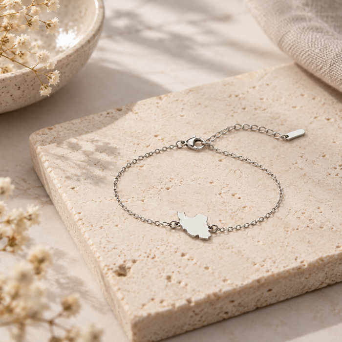 Iran Map Bracelet - Yalda Concept Store Persan