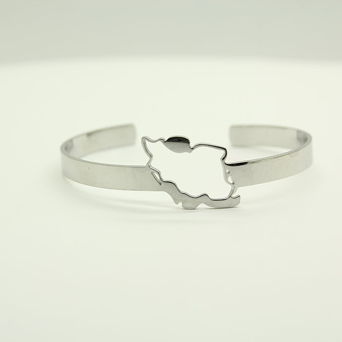 Iran Map Bracelate - Yalda Concept Store Persan