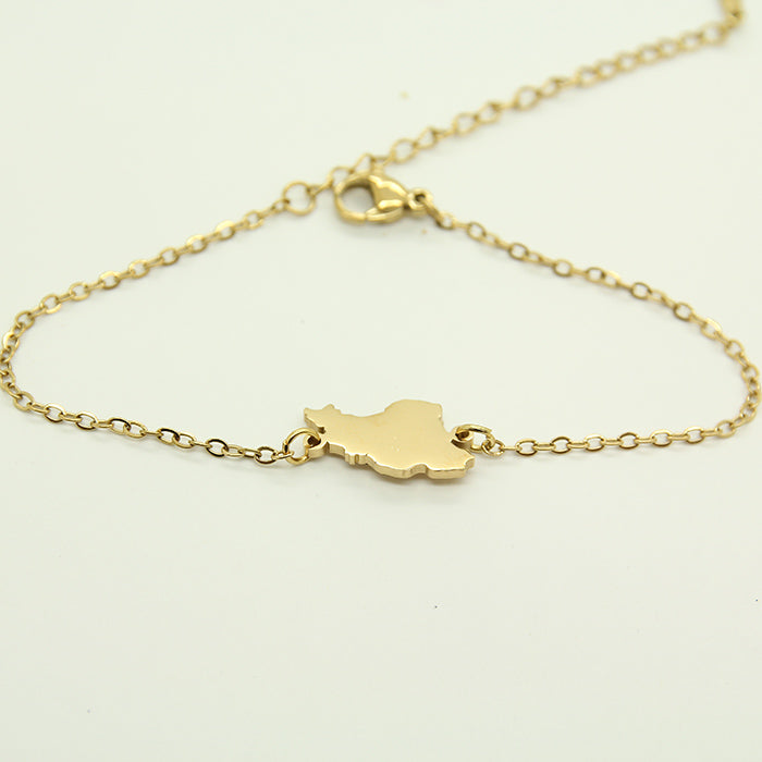 Iran Map Bracelat - Yalda Concept Store Persan