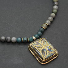 Load image into Gallery viewer, Labradorite and Apatite Stones
