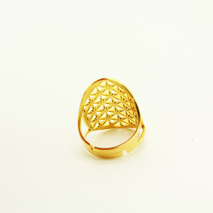 Life flower ring