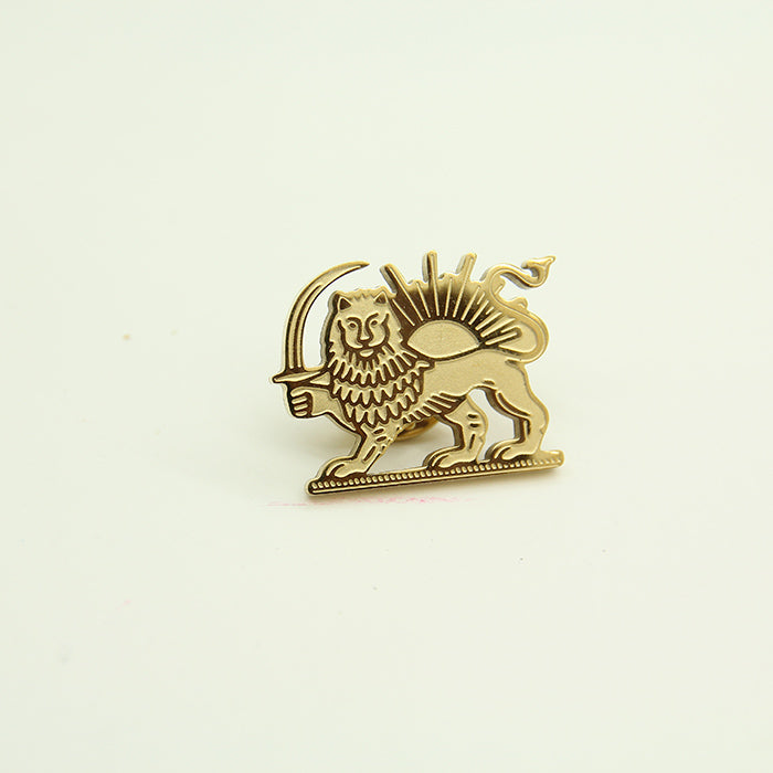 Lion and Sun Pins - Yalda Concept Store Persan