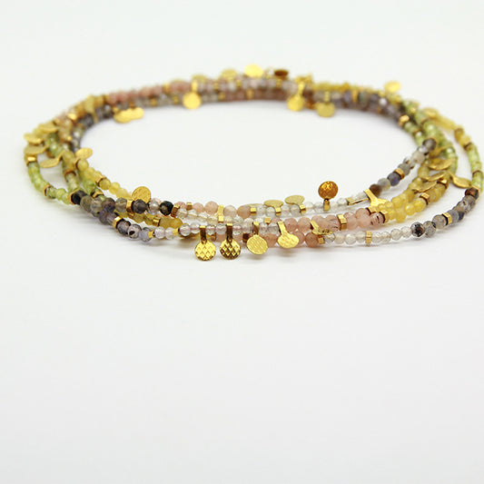 Multicolor stones necklace (Copy)