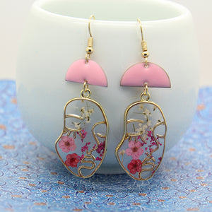 Pink Blooming Breeze Earrings