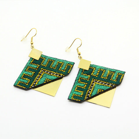 Persian Stitchwork Earrings