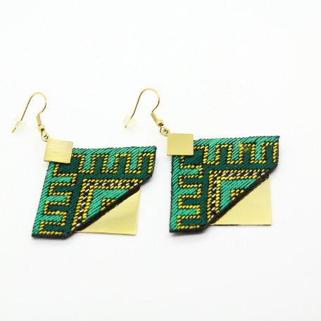 Persian Stitchwork Earrings