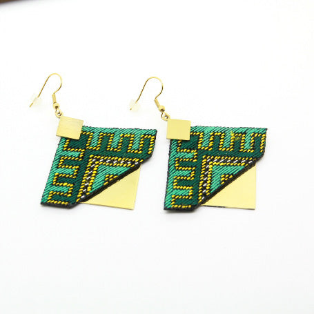 Persian Stitchwork Earrings