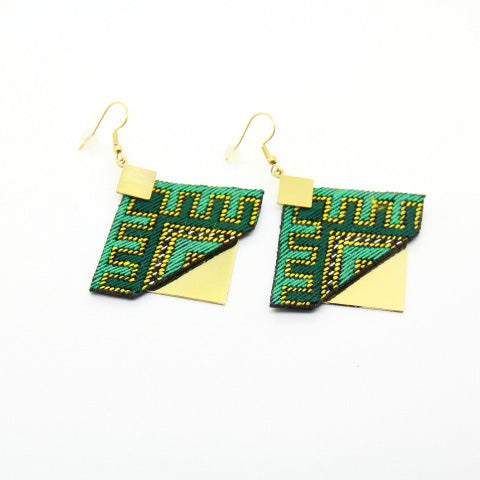 Persian Stitchwork Earrings