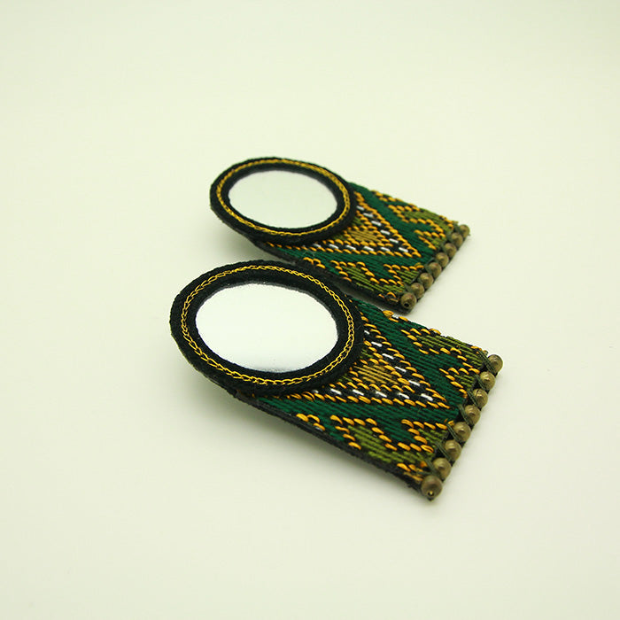 Persian Handmade Embroidered Earrings