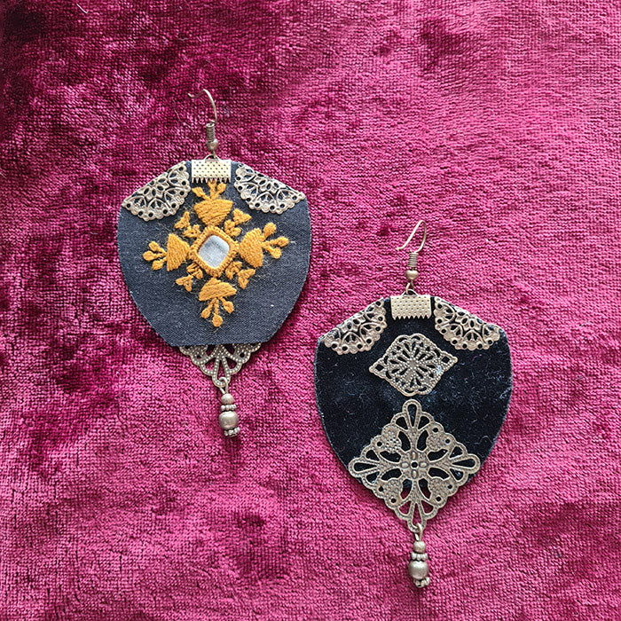 Mumtaz Embroidered Earrings