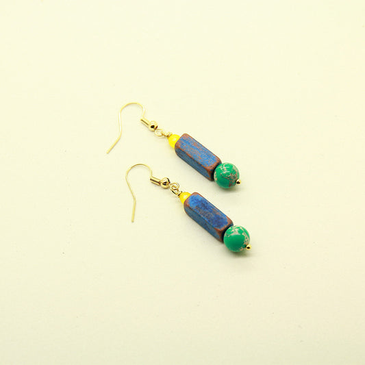 Bobylon Blue Earrings