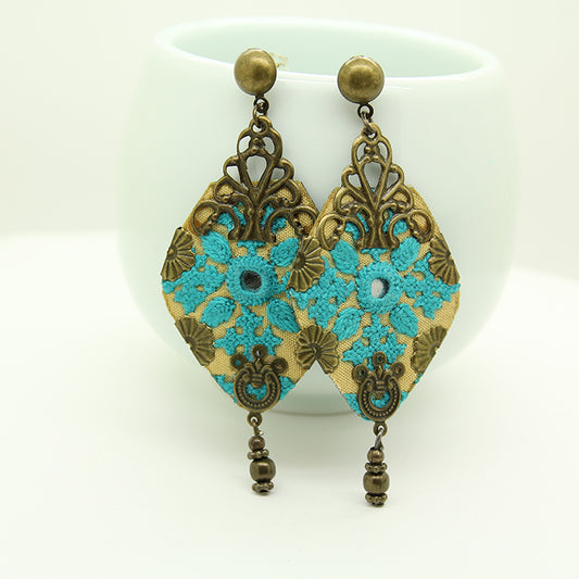 Mumtaz Embroidered Earrings