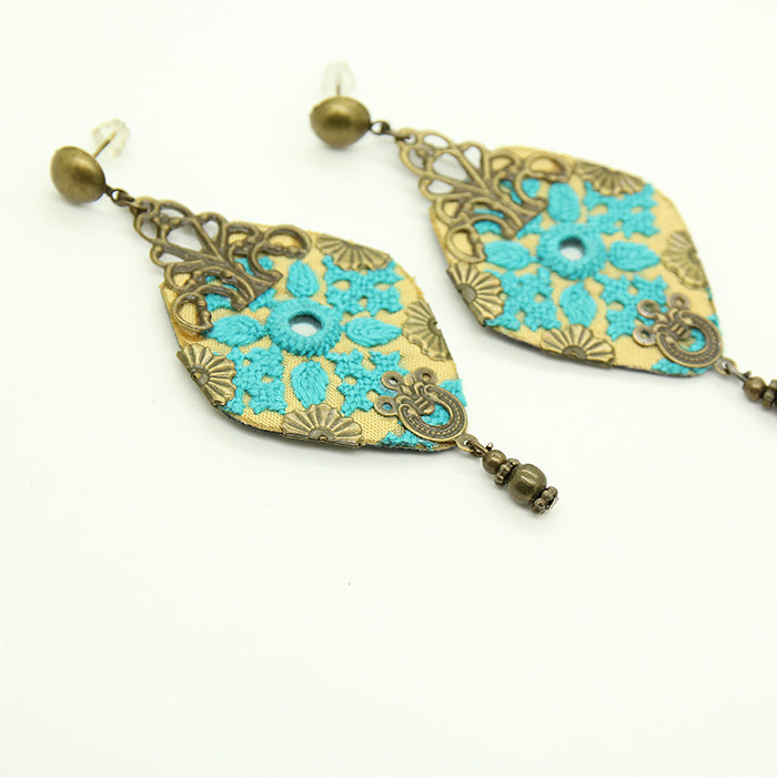 Mumtaz Embroidered Earrings