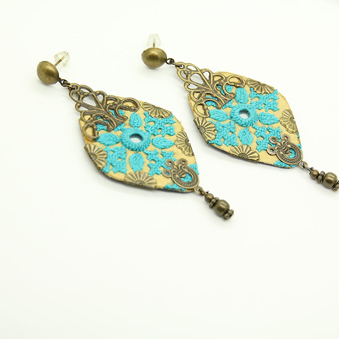 Mumtaz Embroidered Earrings