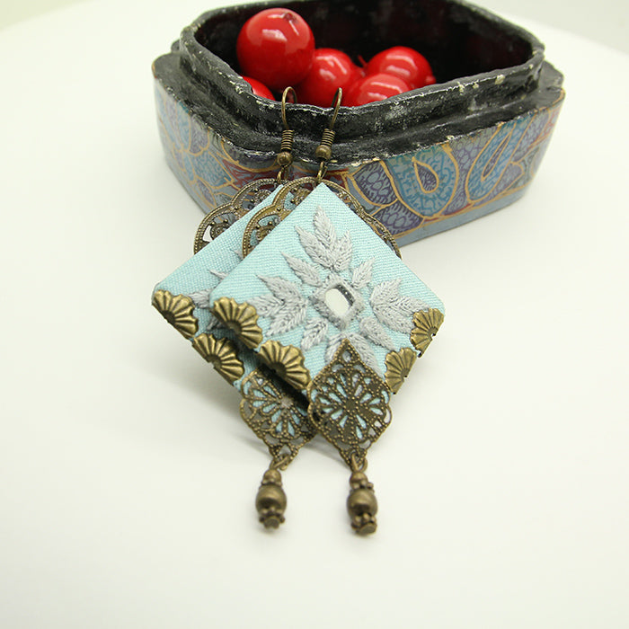 Mumtaz Embroidered Earrings