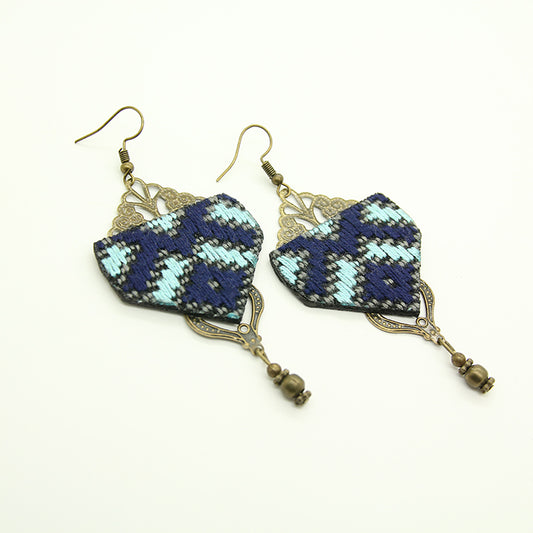 Mumtaz Embroidered Earrings
