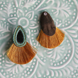 Persian Hand Embroidered Earrings