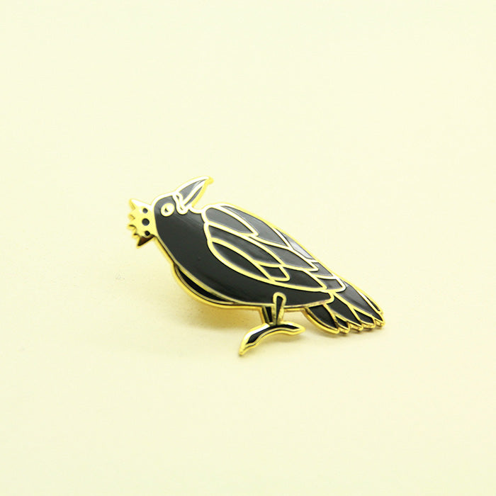 King Crow Brooch