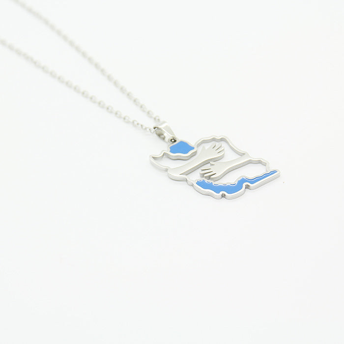 Persian Àghoosh Map Necklace - Yalda Concept Store Persan