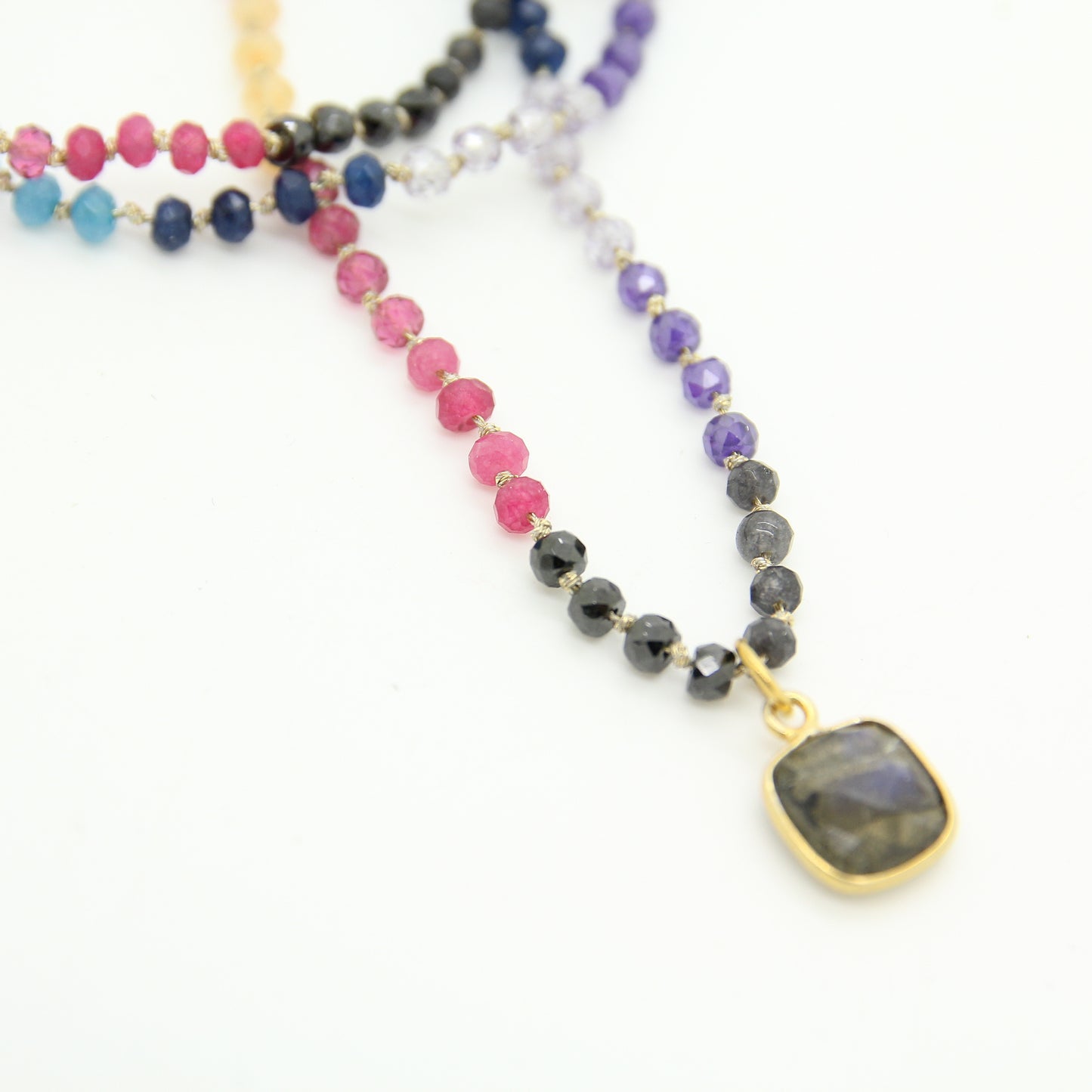 Rainbow Radiance Necklace, Labradorite