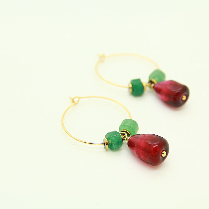 Pomegranate Earrings