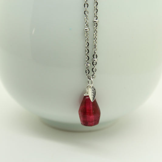 Pomegranate  Necklace, Single Seed