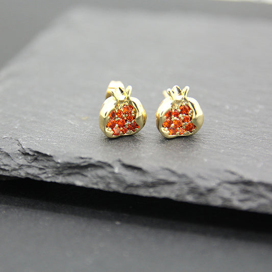 Pomegranate Earrings