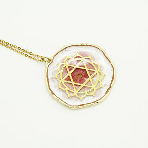 Blossom Geometry Necklace
