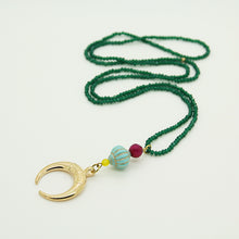 Load image into Gallery viewer, Moon Peace necklace
