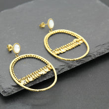 Load image into Gallery viewer, Timeless Gold Elegance Earrings
