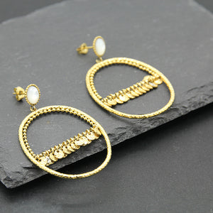 Timeless Gold Elegance Earrings
