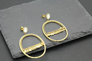 Timeless Gold Elegance Earrings