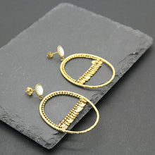 Load image into Gallery viewer, Timeless Gold Elegance Earrings
